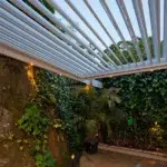 Mosman pergola at dusk.