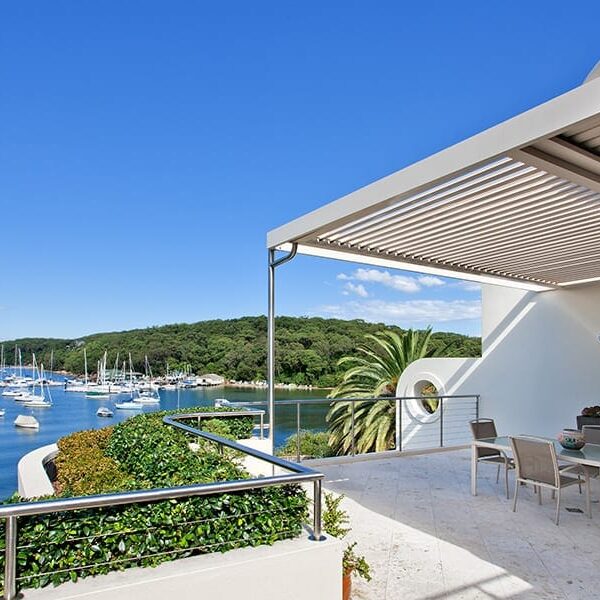 Wonderful Waterfront Awning Design Installed in Fairlight