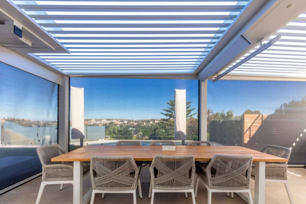 Backyard view from Manly Vale pergola.