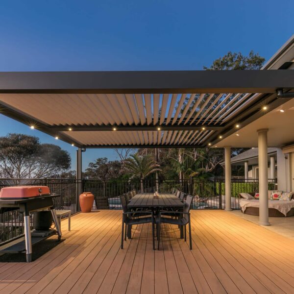 Stunning Beacon Hill Pergola for Poolside Deck