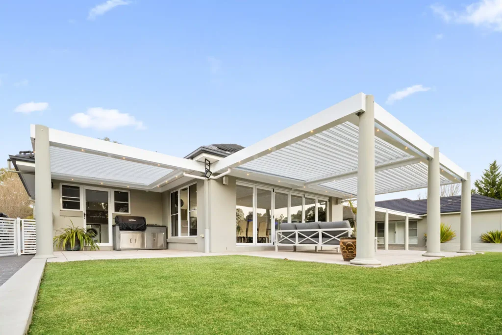 Grasmere opening roof with stair entrance.