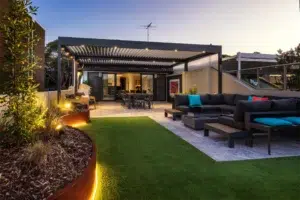 Abottsford louvre roof addition to property in Sydney