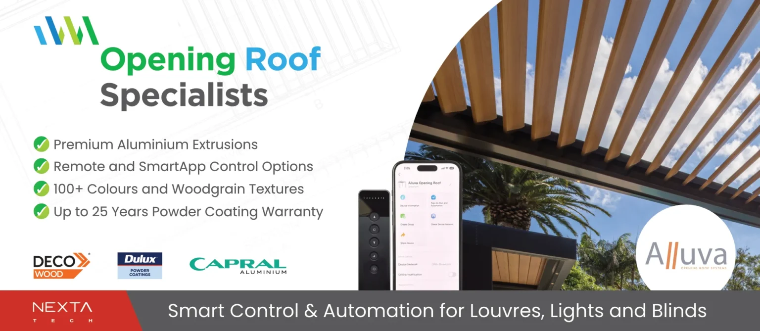 ORS Nexta Tech - Smart Control and Automation for Louvres, Lights and Blinds.